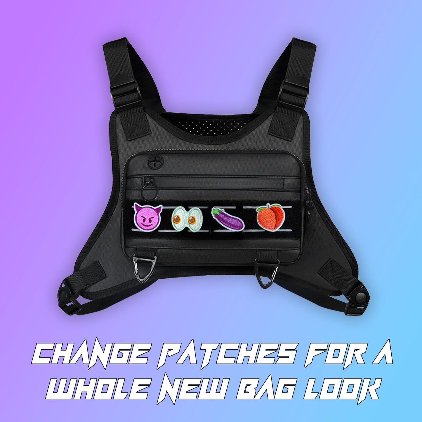 Secret Logo Pocket Festival Chest Bag image 8