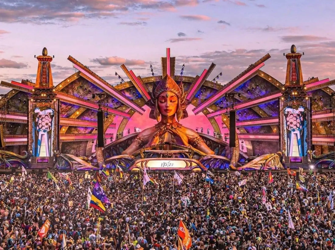 EDC main stage for EDC music festival