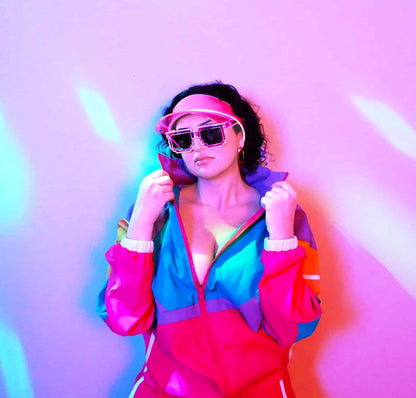 LED Multicolor Neon Visor