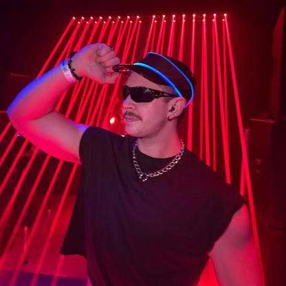 LED Multicolor Neon Visor