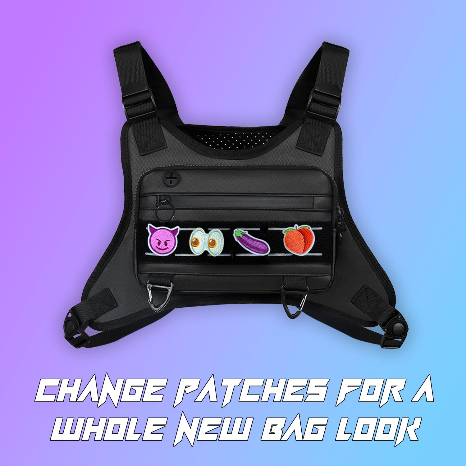 Secret Logo Pocket Festival Chest Bag image 8