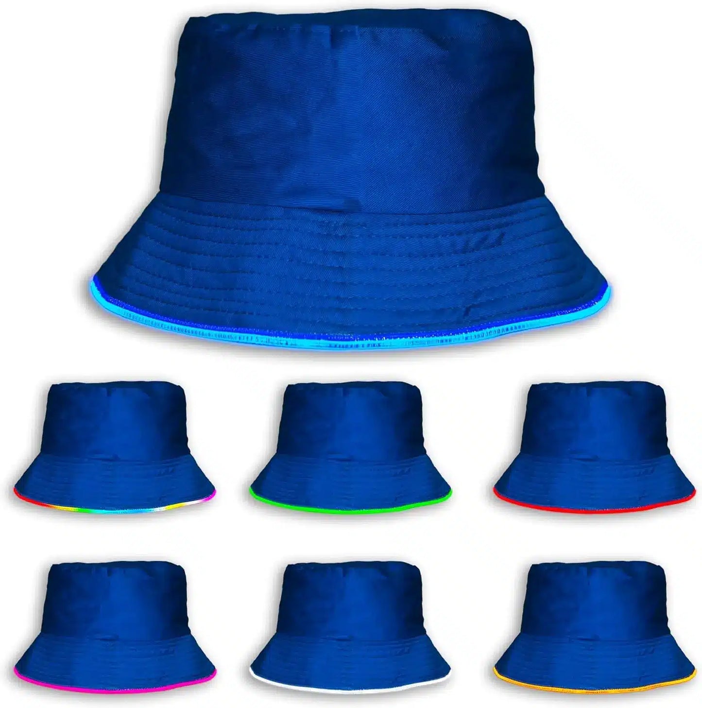 LED Bucket Hat - Blue image