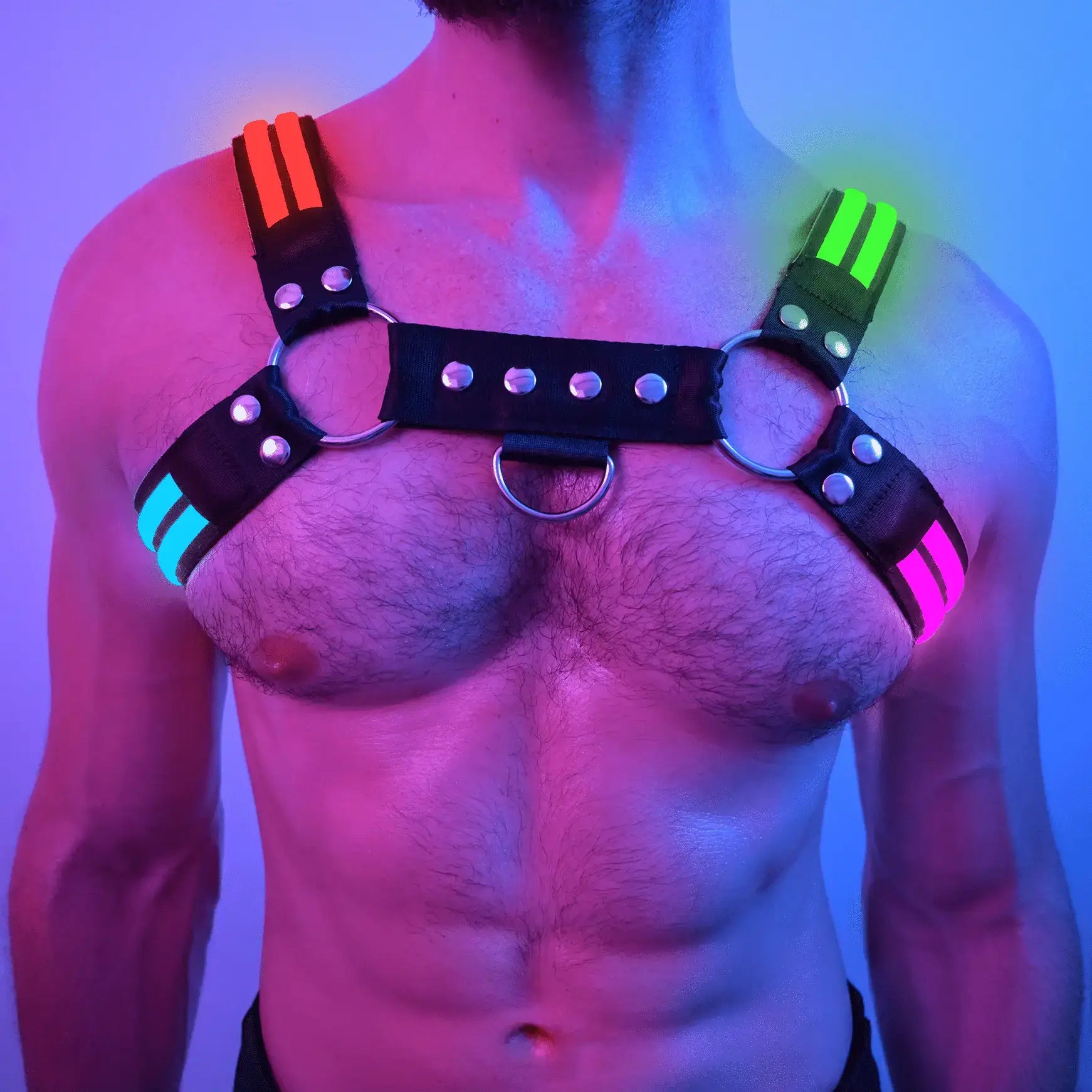Multi-Color LED Chest Harness image 1