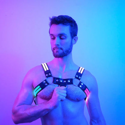 Multi-Color LED Chest Harness image 9