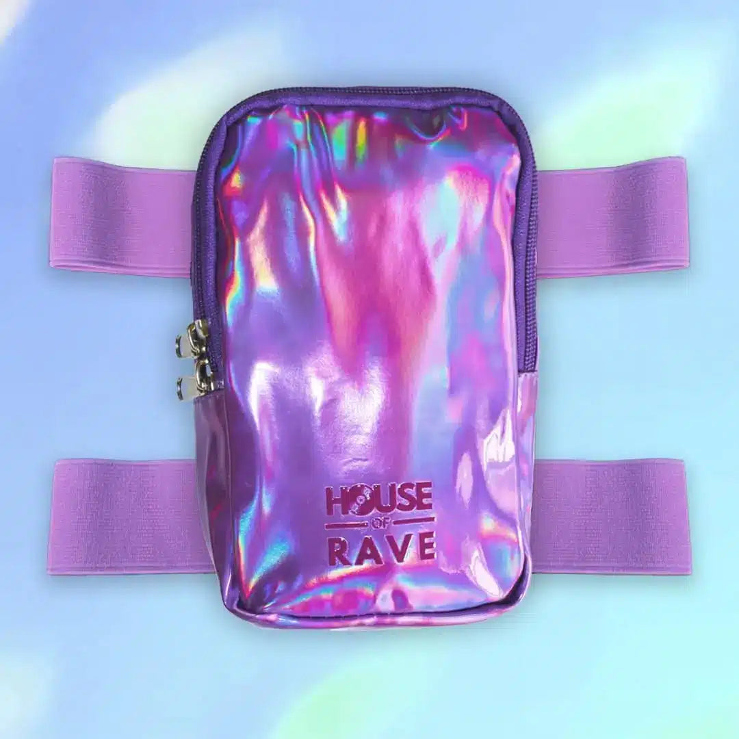 Holographic Thigh Bags