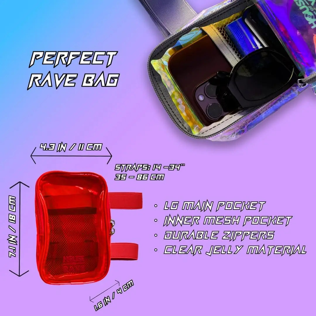 Clear Festival Thigh Bag