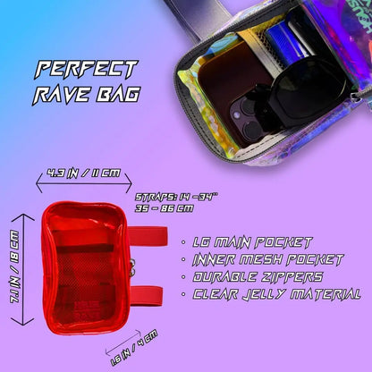 Clear Festival Thigh Bag