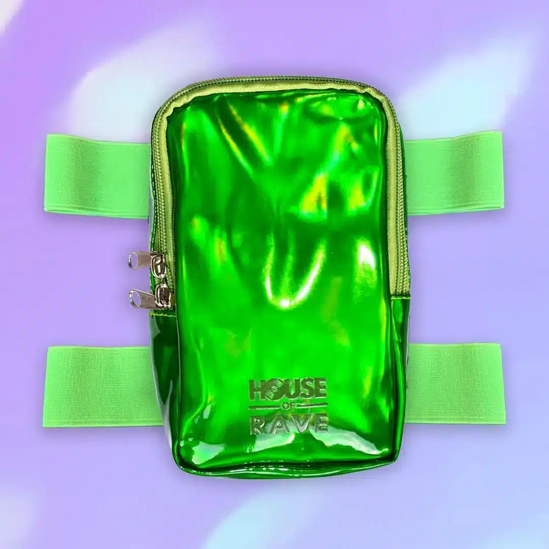 Holographic Thigh Bags