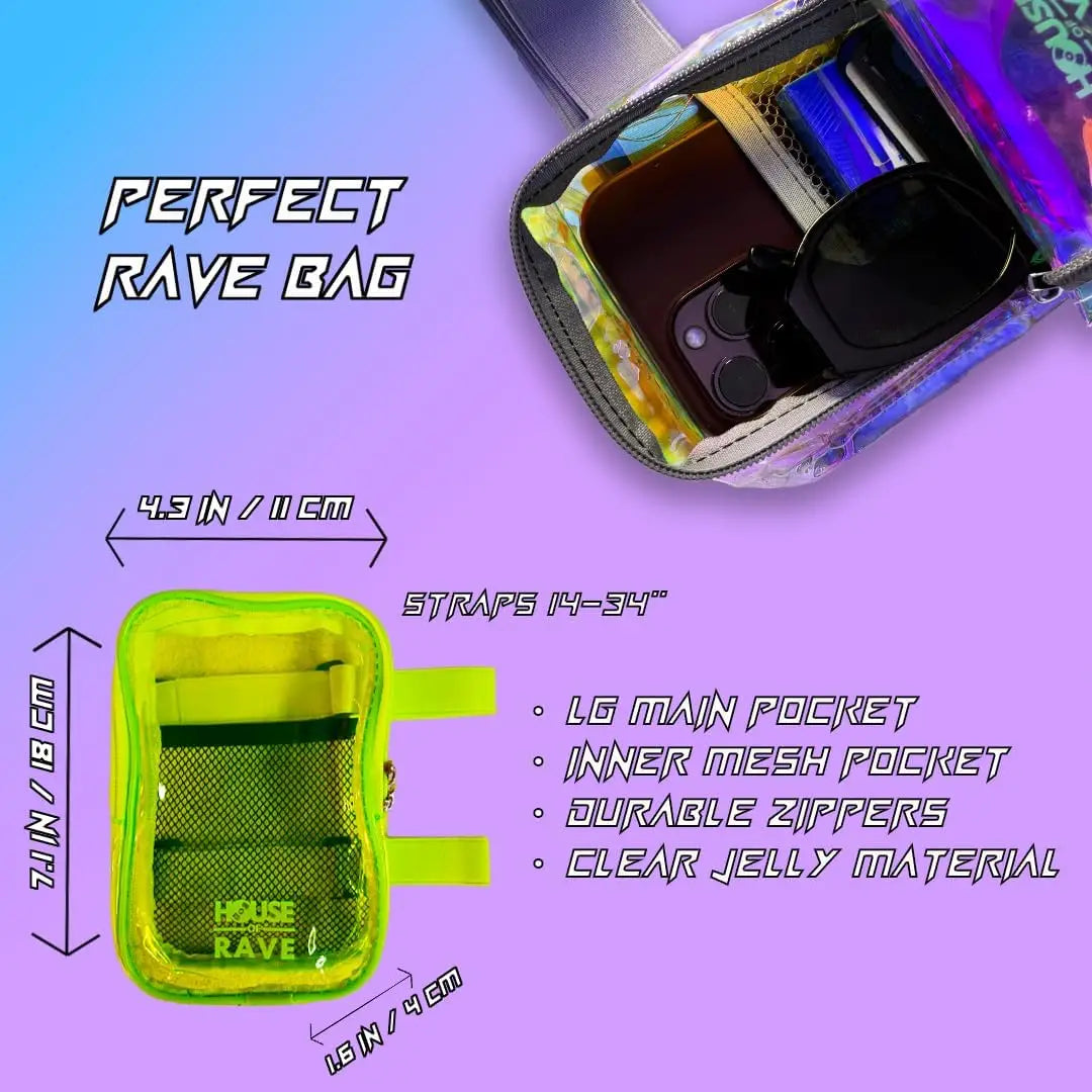 Clear Festival Thigh Bag