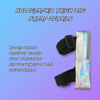 Holographic Thigh Bags