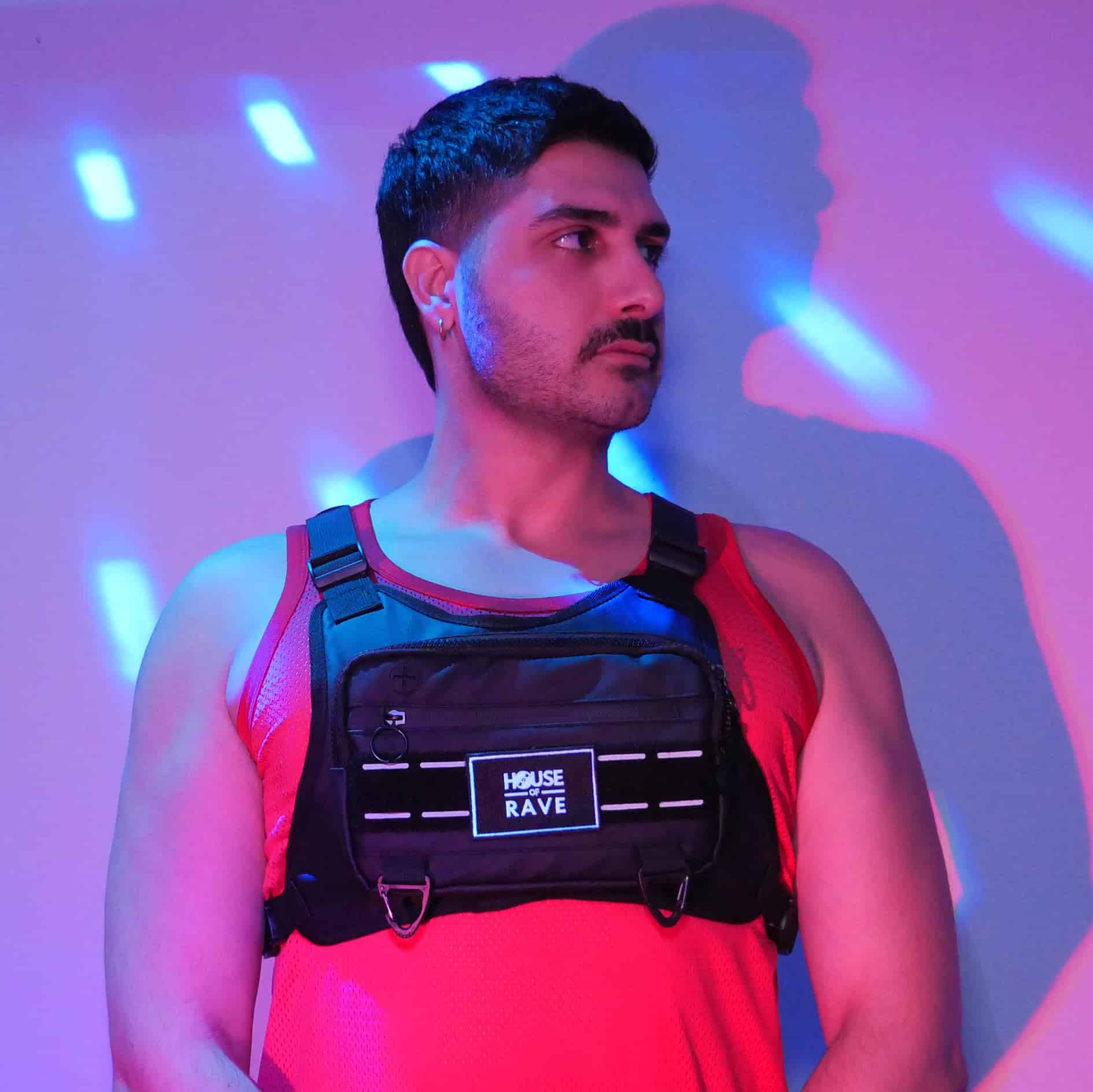 Secret Logo Pocket Festival Chest Bag image 3