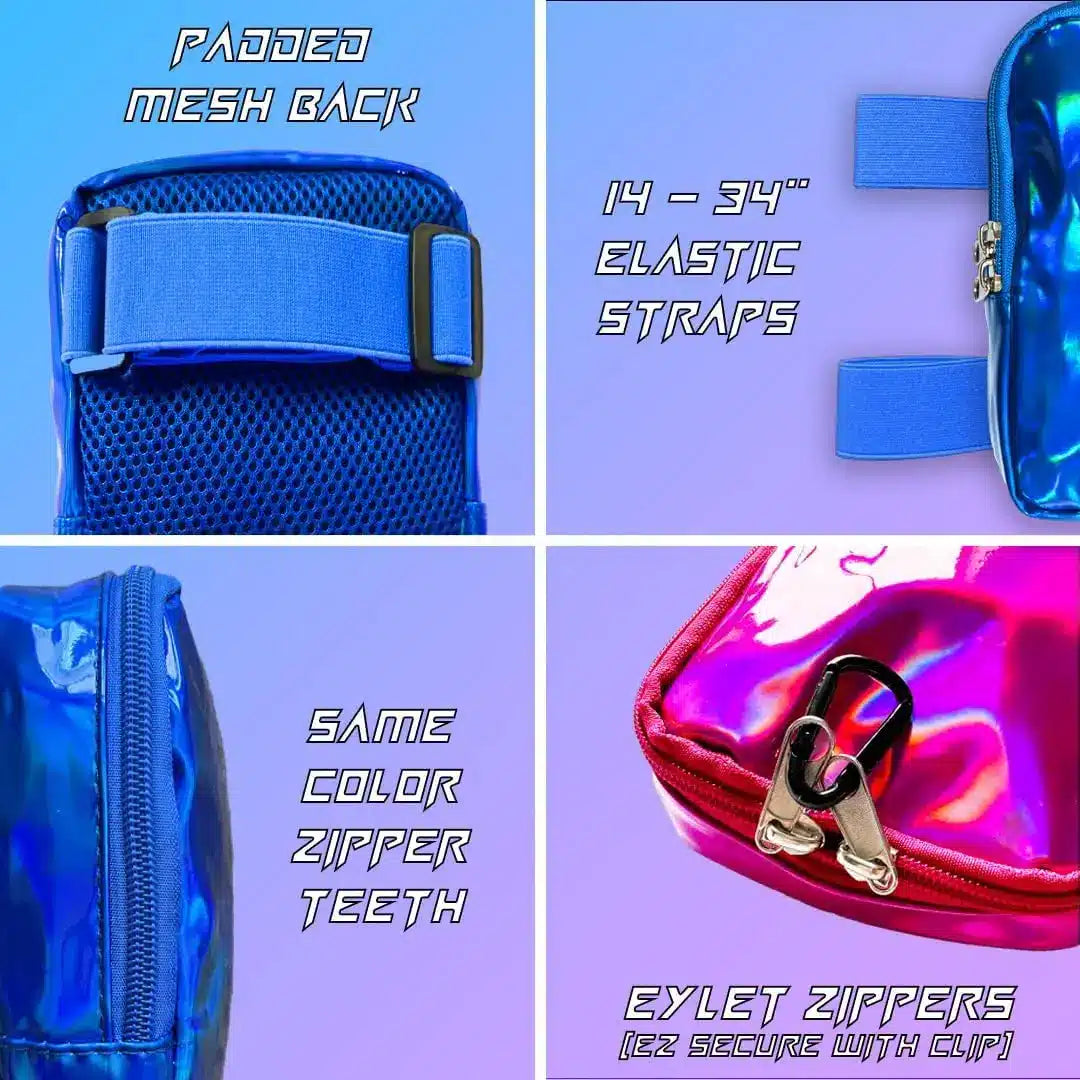 Holographic Thigh Bags