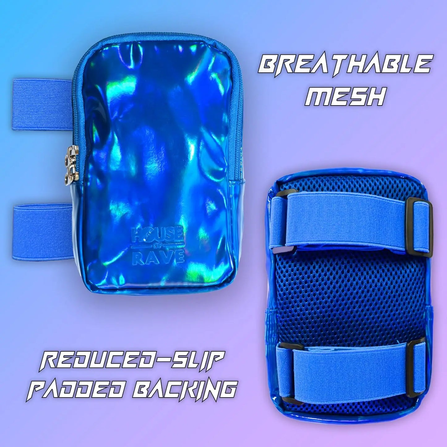 Holographic Thigh Bags