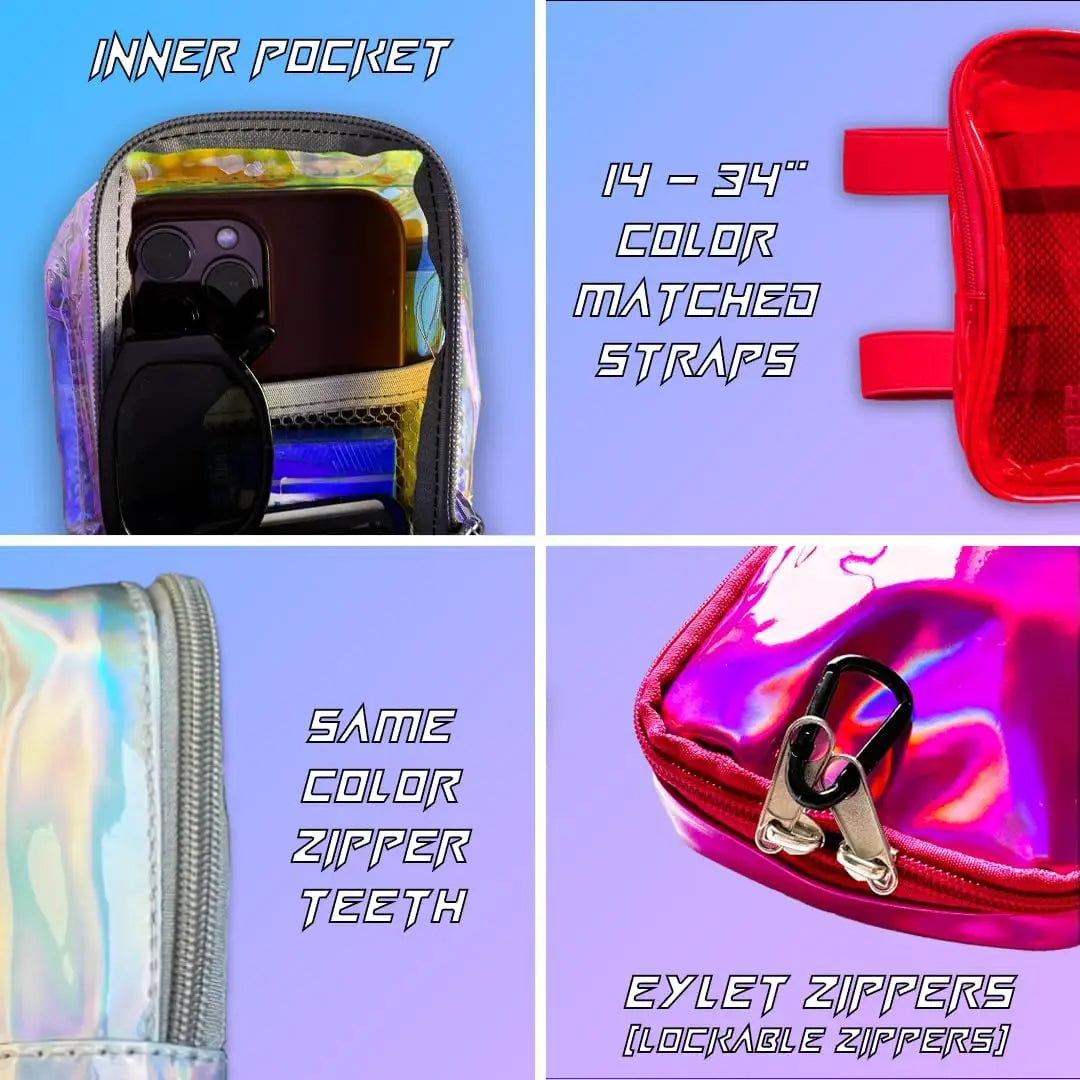 Clear Festival Thigh Bag