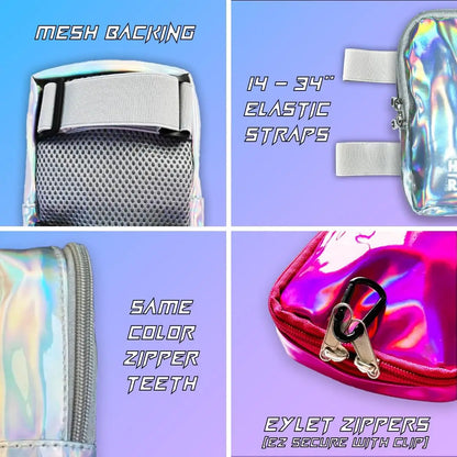 Holographic Thigh Bags