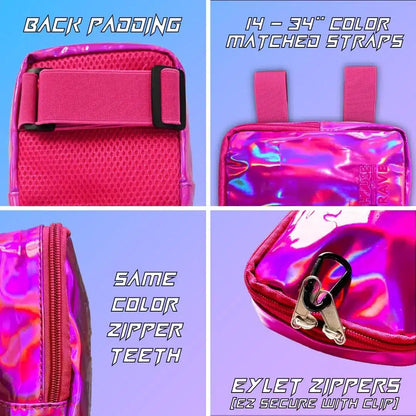 Holographic Thigh Bags
