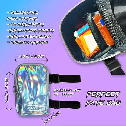 Holographic Thigh Bags