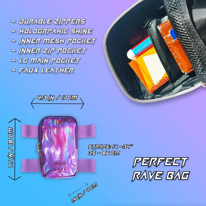 Holographic Thigh Bags