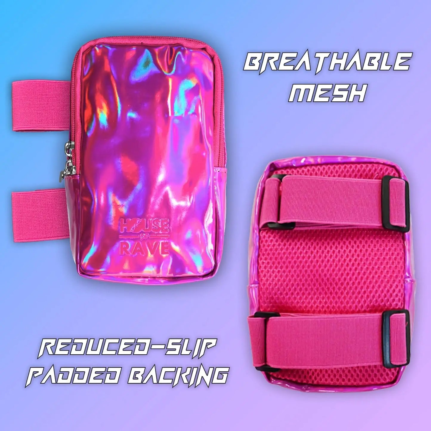 Holographic Thigh Bags