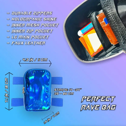 Holographic Thigh Bags