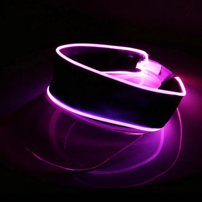 LED Multicolor Neon Visor