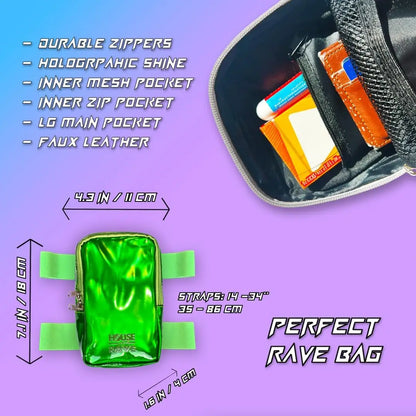 Holographic Thigh Bags