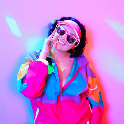 LED Multicolor Neon Visor