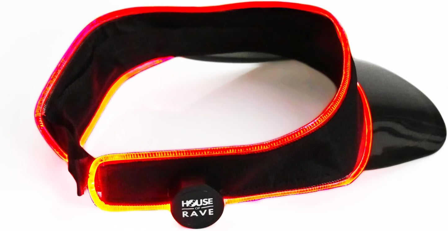 LED Multicolor Neon Visor