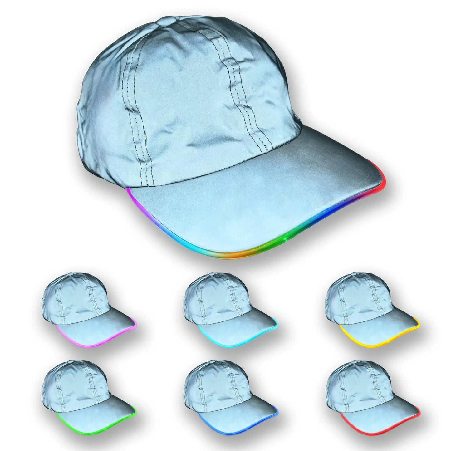Reflective LED Baseball Cap - 7 Colors image 0