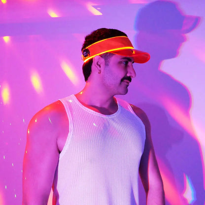 LED Multicolor Neon Visor