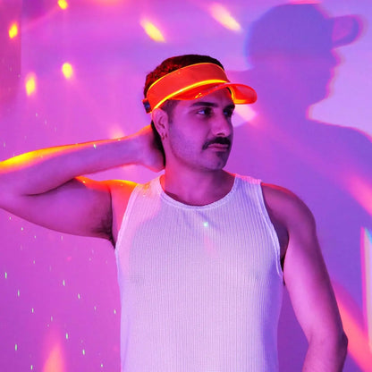 LED Multicolor Neon Visor