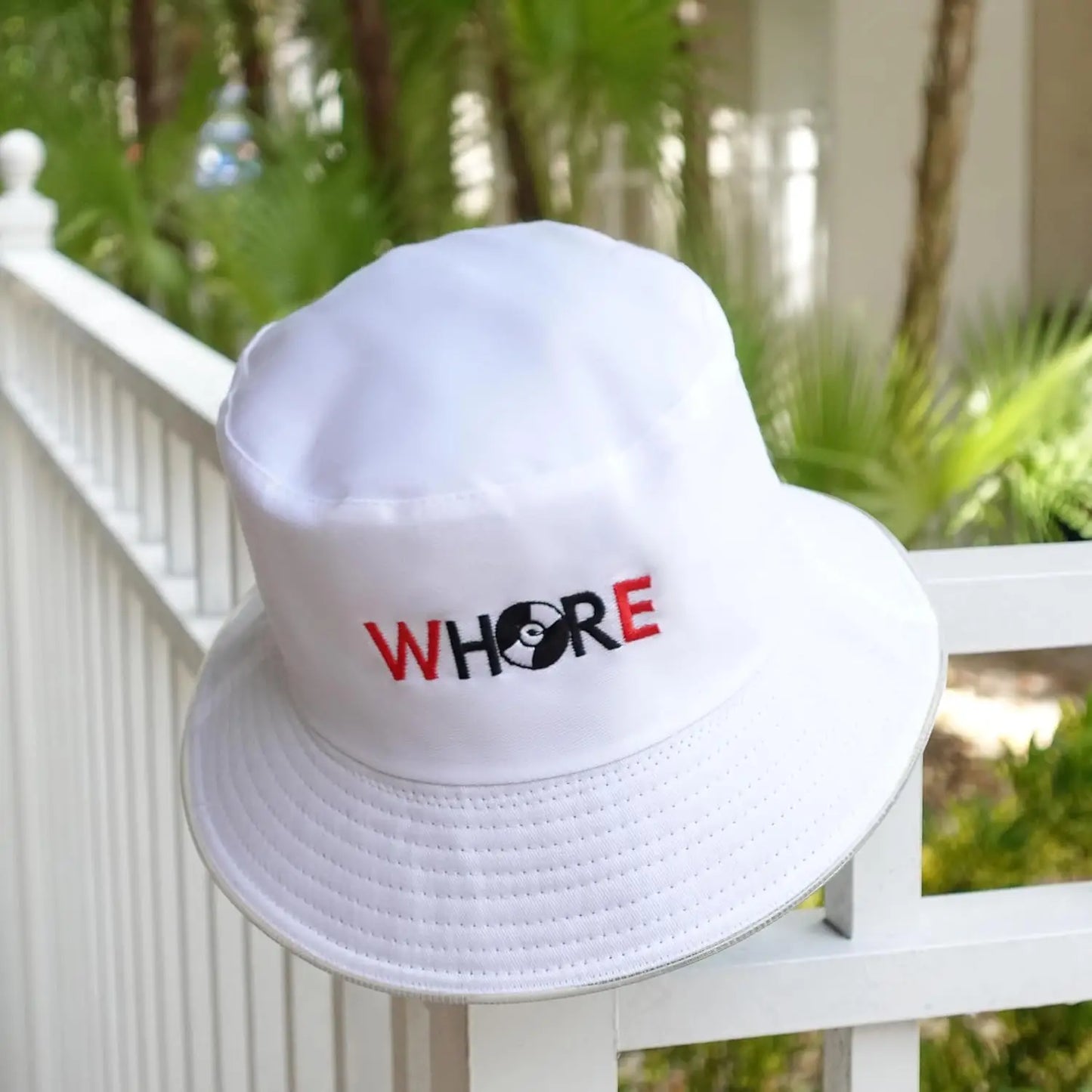Whore Reversible LED Bucket Hat