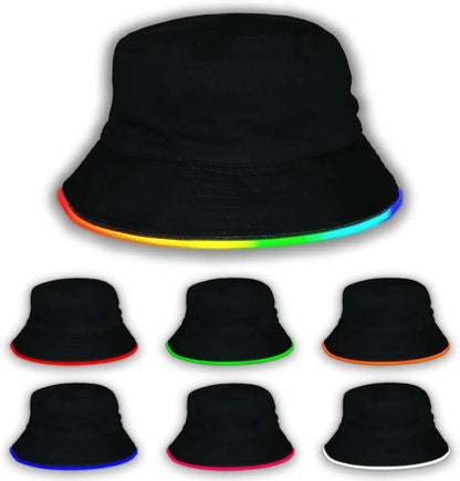 LED Bucket Hat - Black image