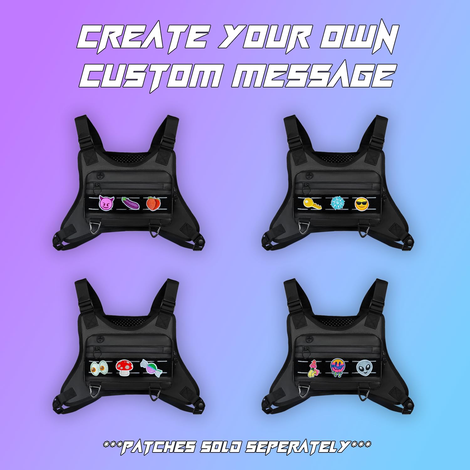 Secret Logo Pocket Festival Chest Bag image 5