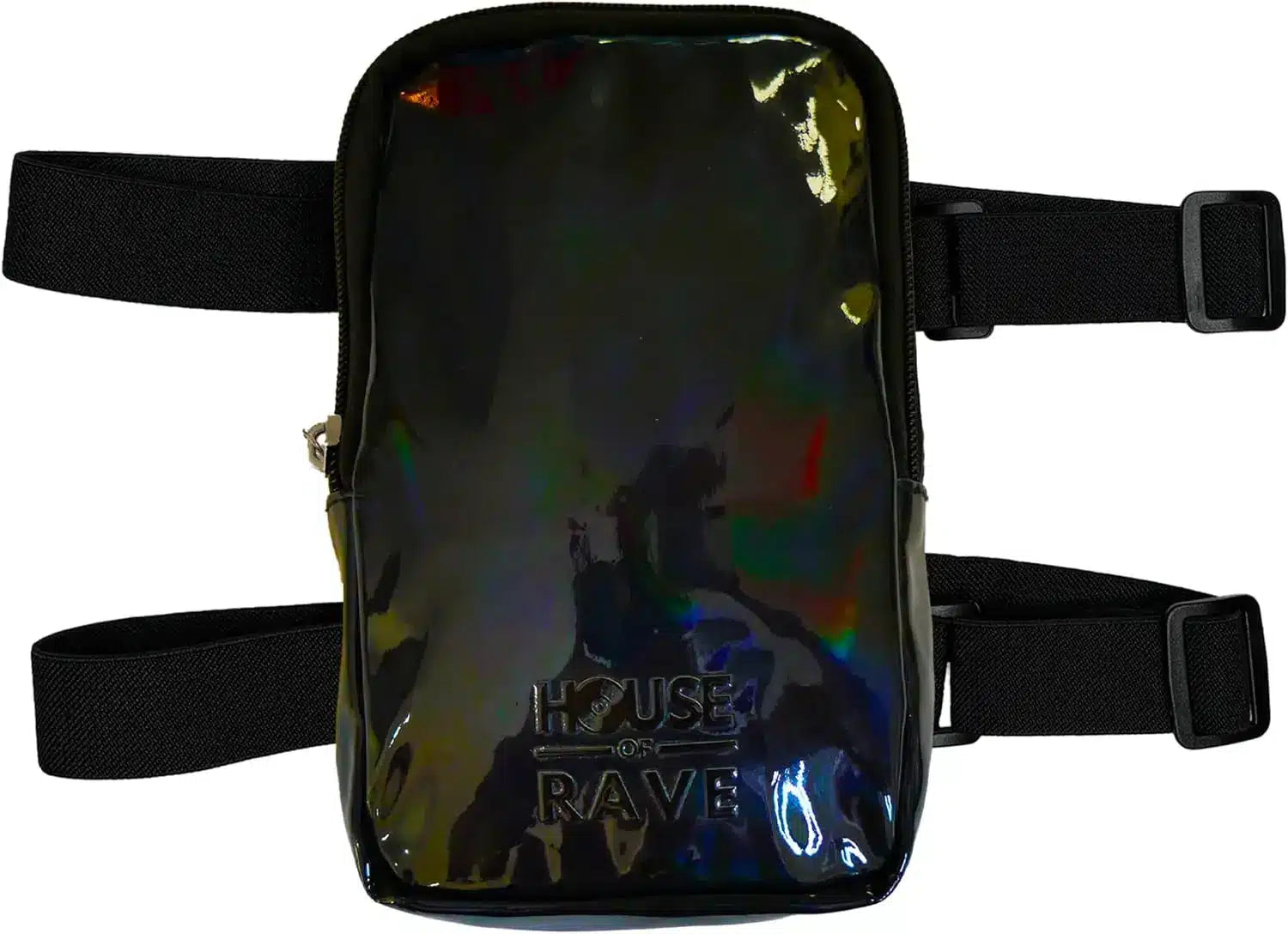 Holographic Thigh Bags - Black image