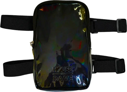 Holographic Thigh Bags - Black image
