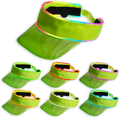 LED Multicolor Neon Visor - Green image