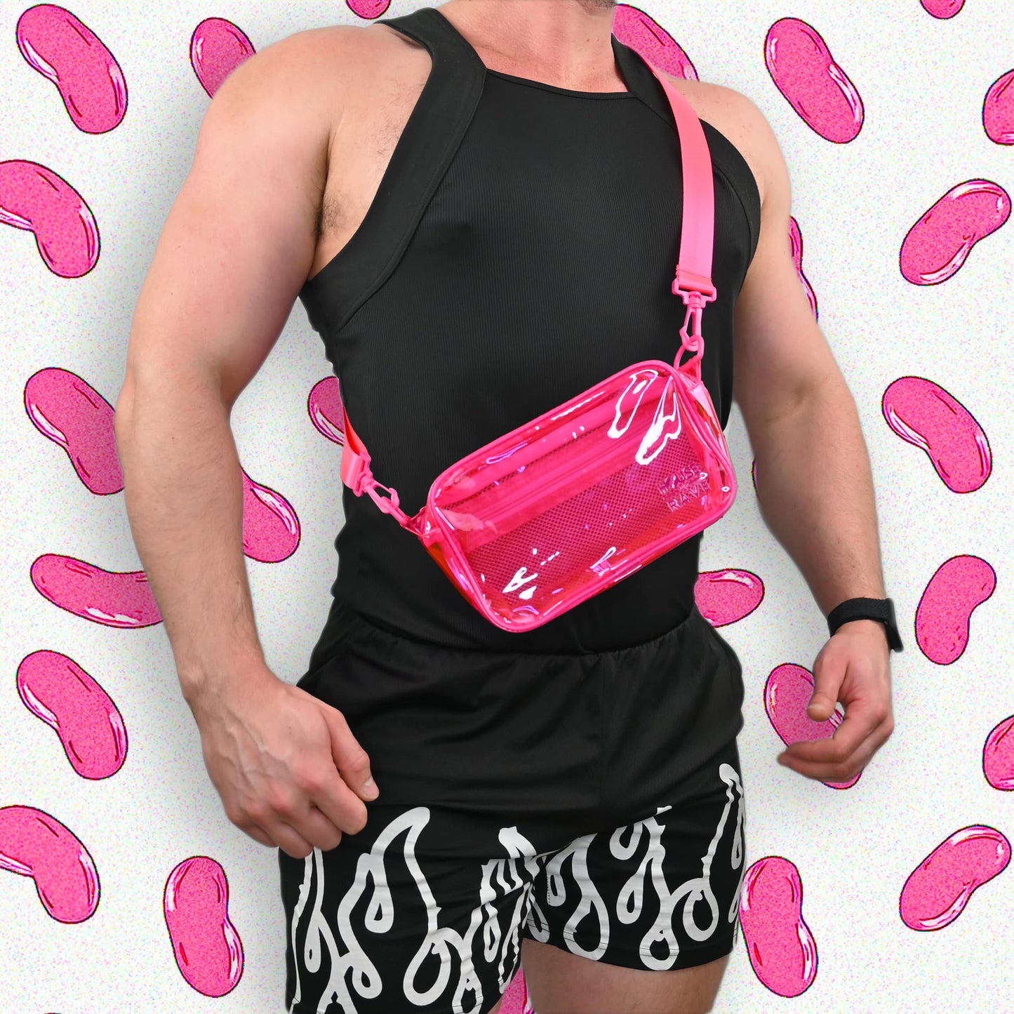 Clear Festival Crossbody Bag