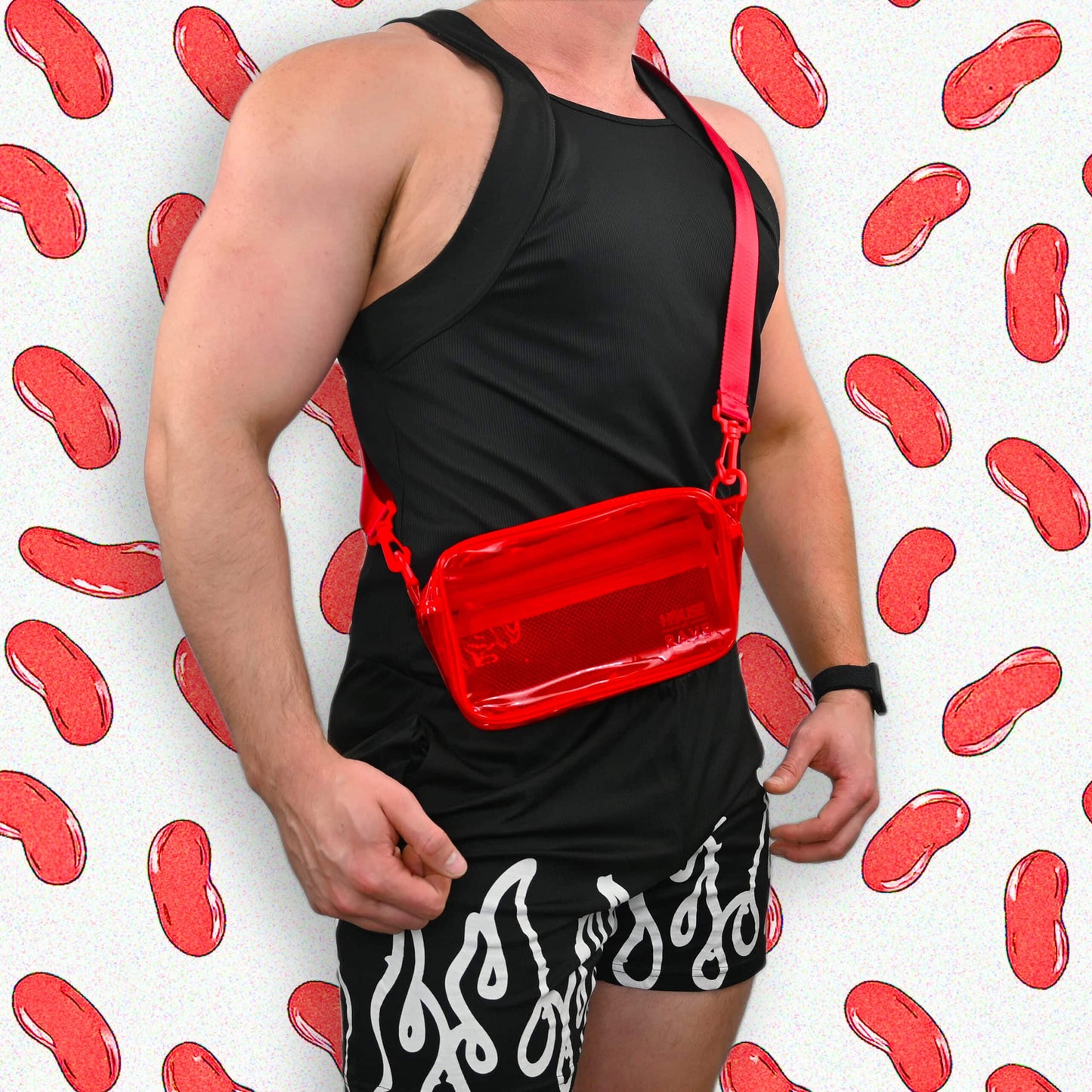 Clear Festival Crossbody Bag