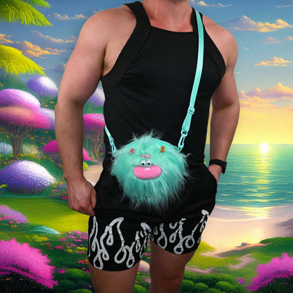 PLURBY Rave Bag, Fuzzy Festival bag