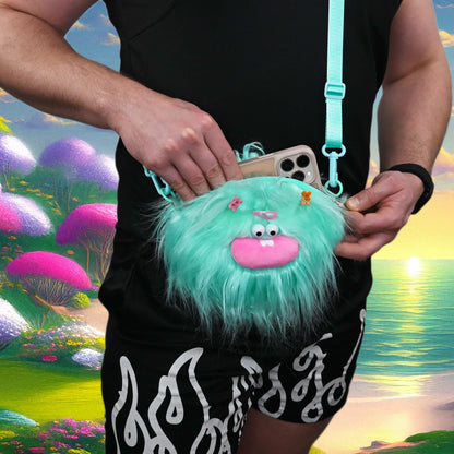 PLURBY Rave Bag, Fuzzy Festival bag