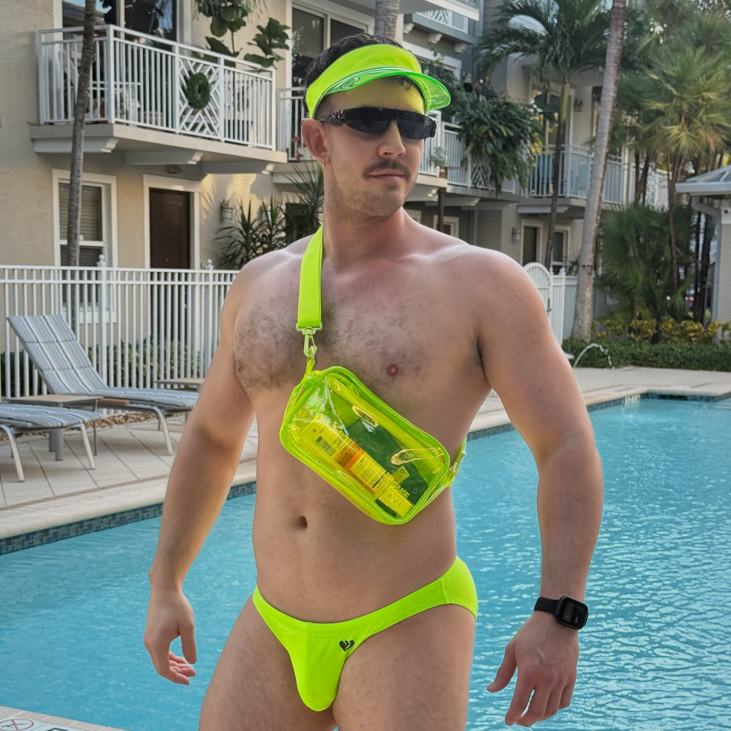 Clear Festival Crossbody Bag