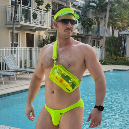 Clear Festival Crossbody Bag