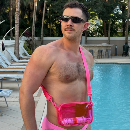 Clear Festival Crossbody Bag