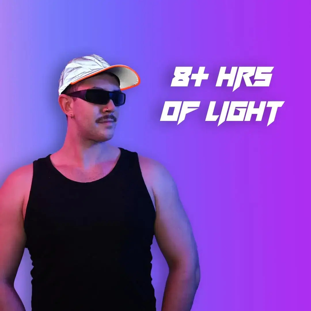 Reflective LED Baseball Cap - 7 Colors image 3