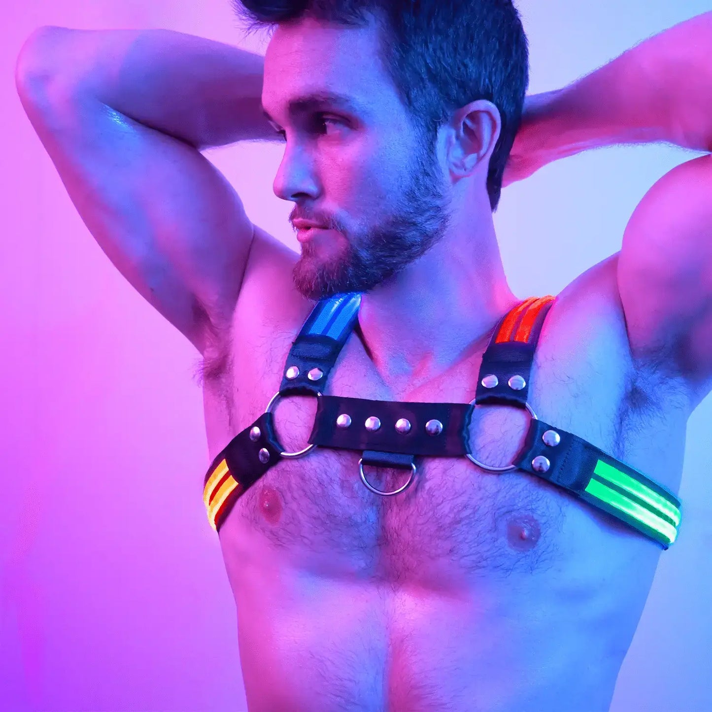 Multi-Color LED Chest Harness image 4
