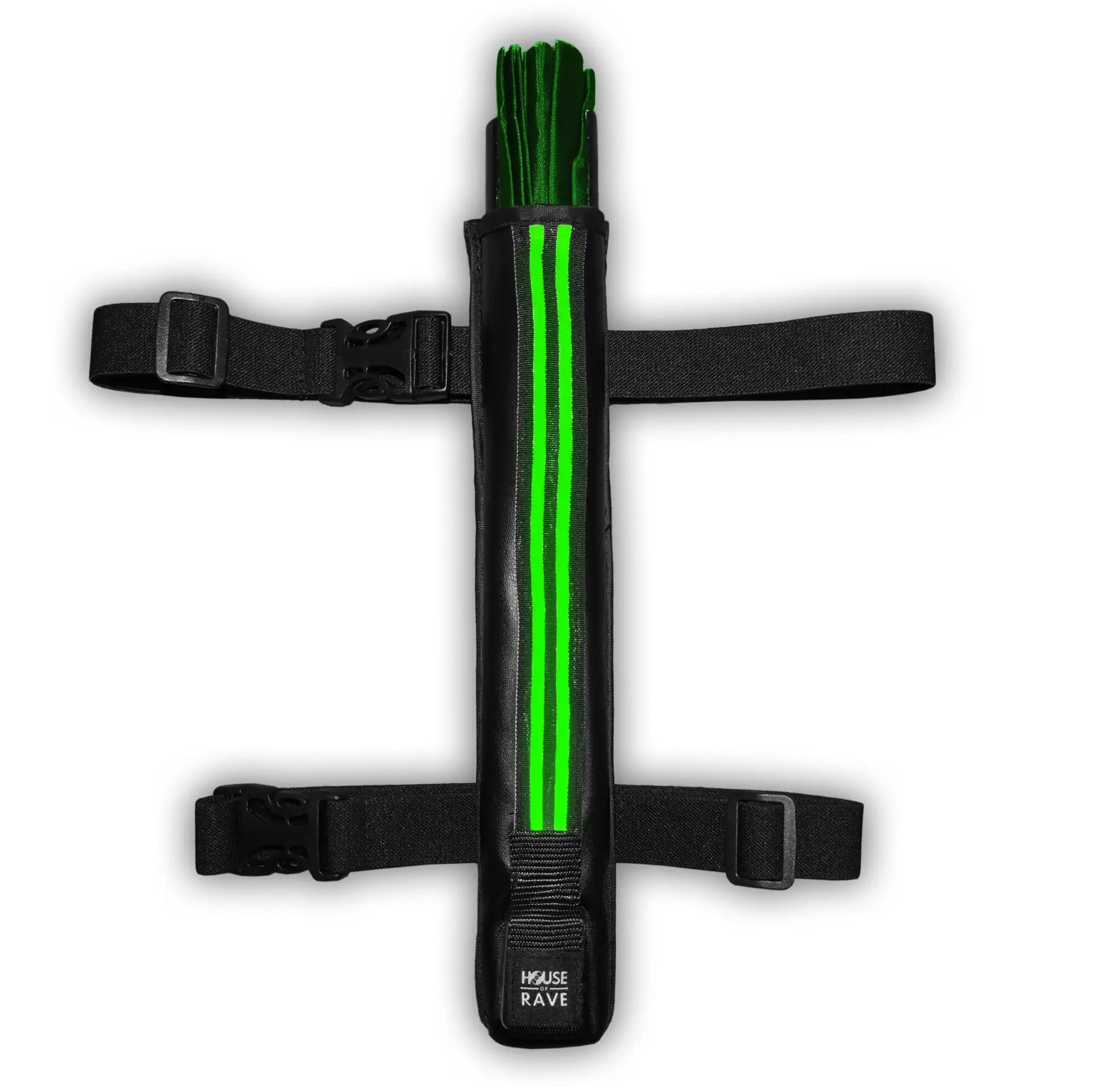 LED Hand Fan Holder - Green image