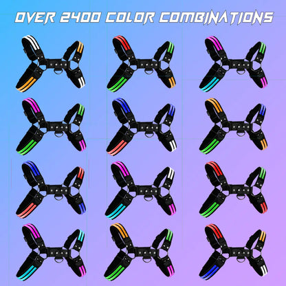 Multi-Color LED Chest Harness image 8