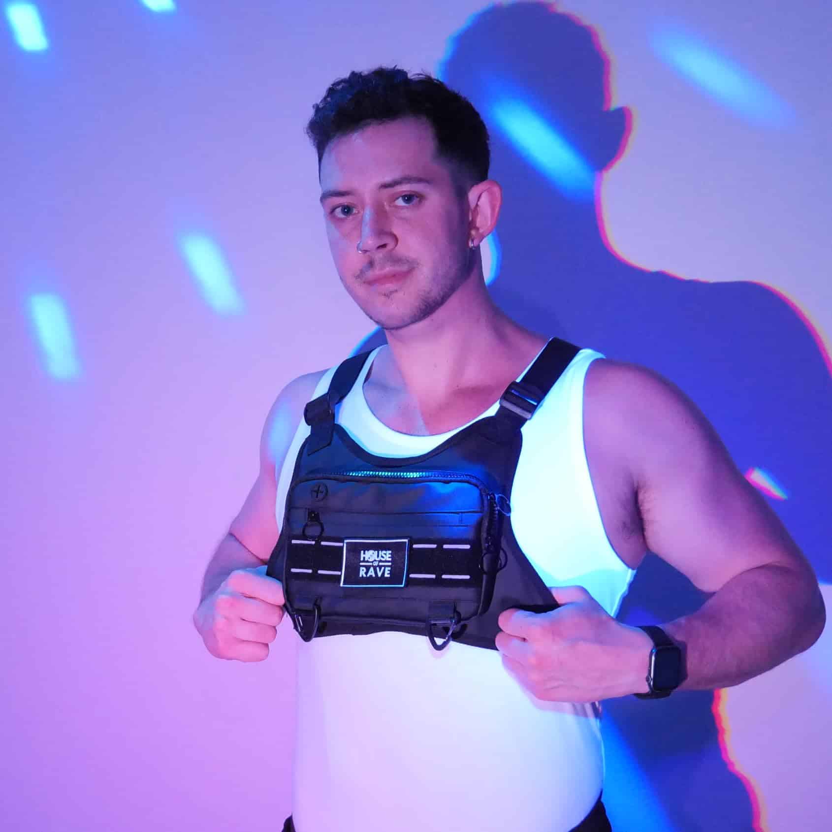 Secret Logo Pocket Festival Chest Bag image 1